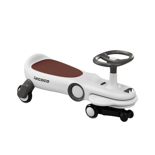 Lecoco Twister Car Children's Toy for Boys and Girls Silent Rocking Car Baby Toy for 1-3 Years Old Anti-Tip Gliding Car