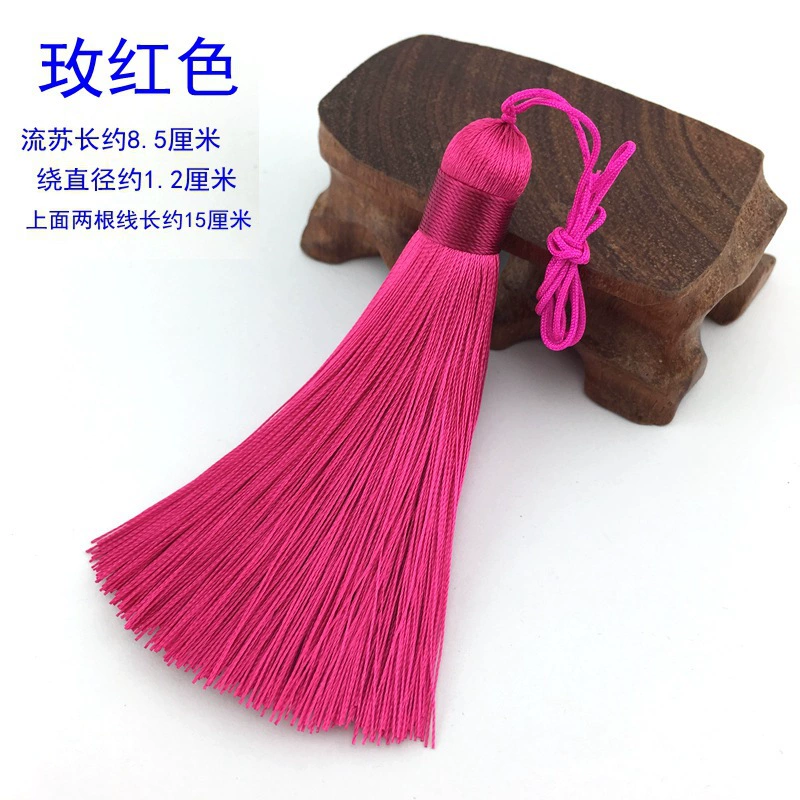High-end silk soft pendant with tassels, (Physicals)
