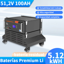 Modelo partido con CAN LiFePO4 51.2V 100Ah 200Ah 300Ah