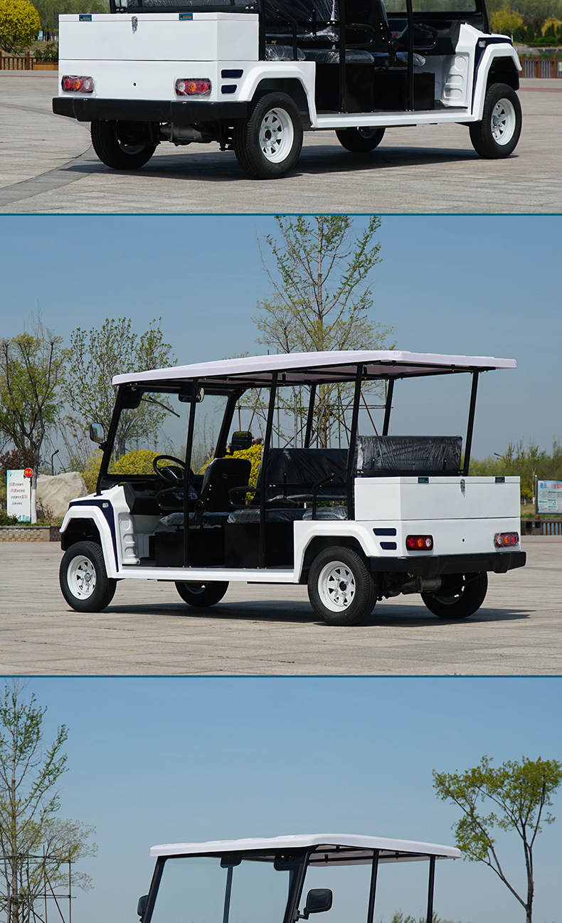 4/6/8-Seat Electric Patrol Car Security Vehicle