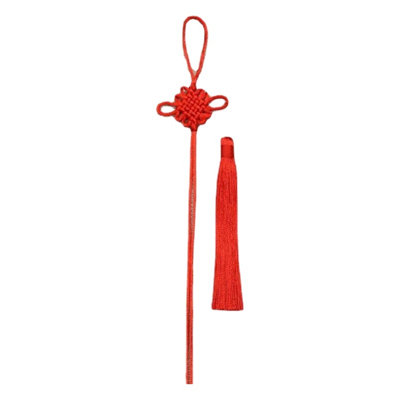 Chinese Knot Small Chinese Knot Semi-Finished Plate Ancient Knot Handicraft Hanging Ornaments Chinese Knot Tassel Manufacturer Wholesale