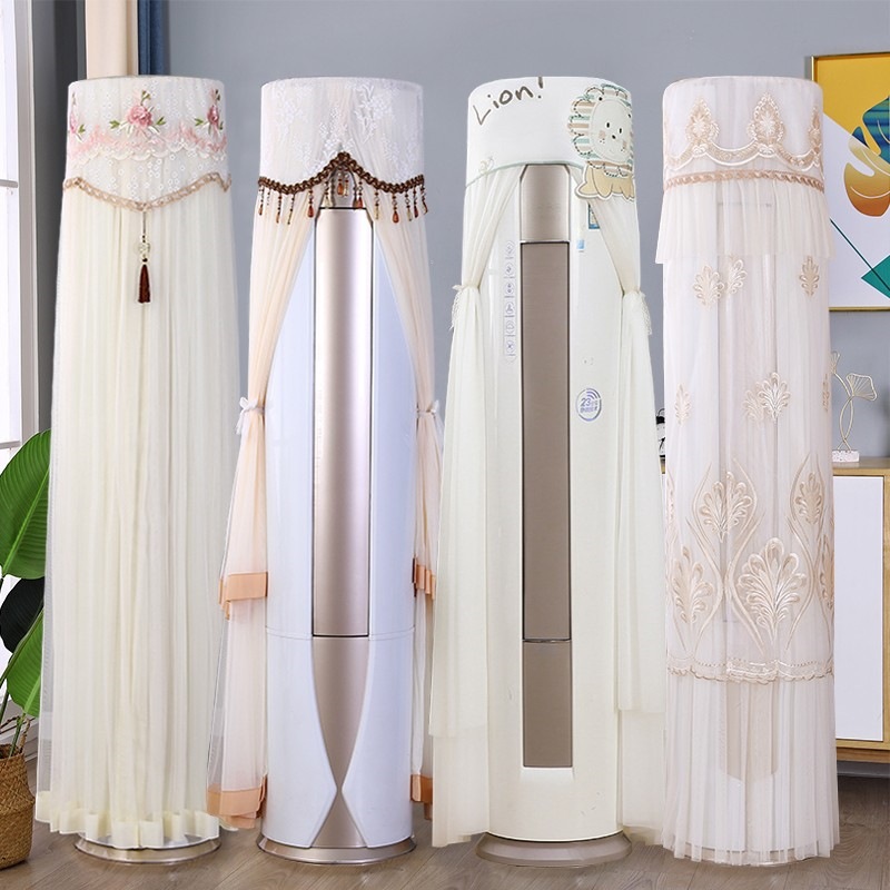 2025新款通用圆柱形空调套格力立式空调罩防尘罩柜机客厅美的海尔