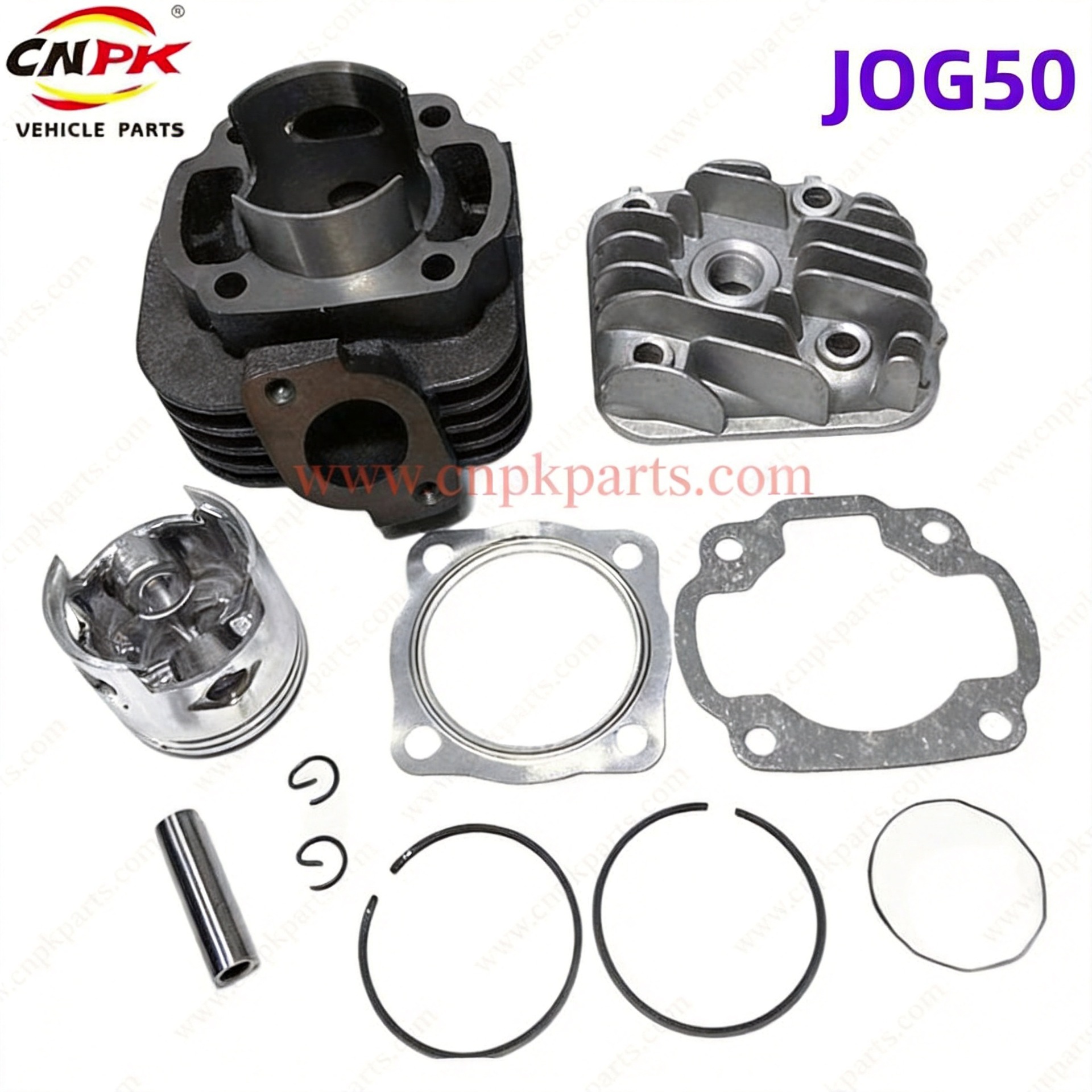 JOG50 motorcycle cylinder block, aftermarket engine parts for export. Contact customer service for bulk pricing