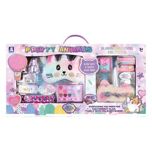 Cross-Border Girl makeup toy set children's cosmetics nail polish lipstick nail art play house backpack full set