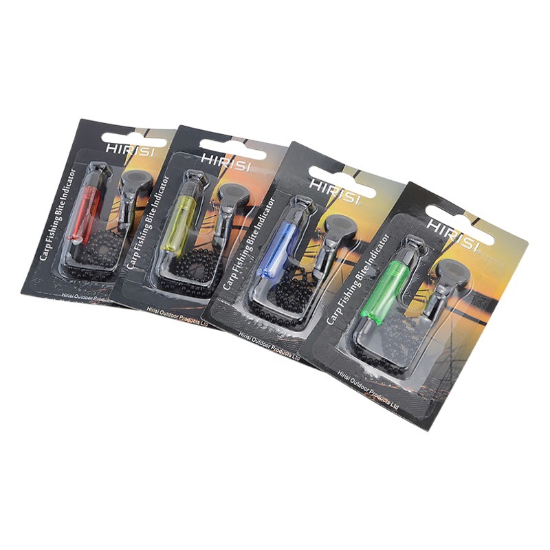 Componente de alarma de pesca con luz intermitente, tensor de picada de pez estilo europeo, swinger de cadena suave simple para pesca de carpas europeas