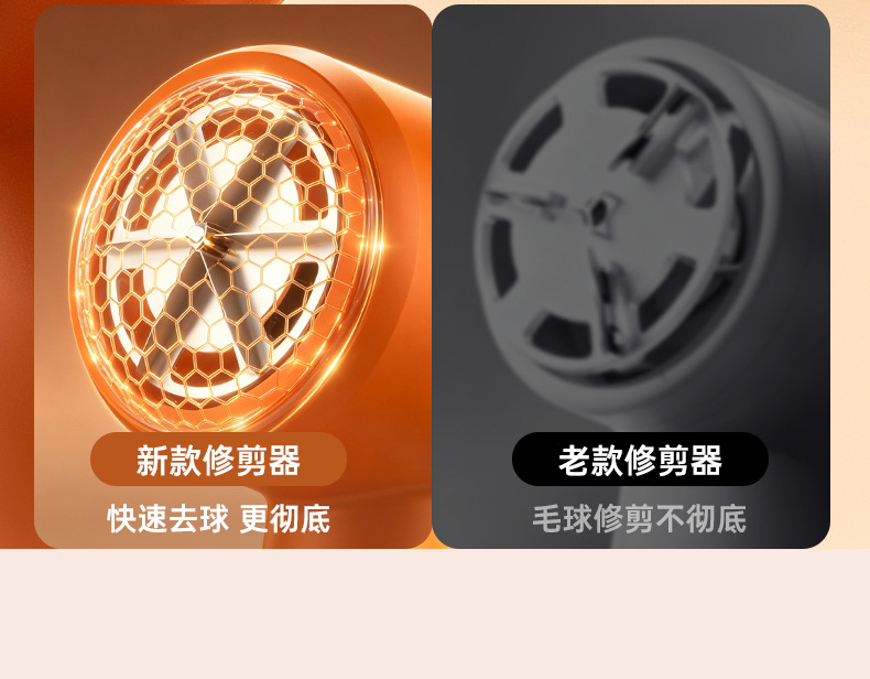 Cross-border Household Rechargeable Lint Remover Fabric Pilling Trimmer Clothing Bobble Remover Non-damaging Shaver