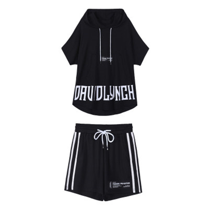 Casual Sportswear For Women, Outfit 2026 New Style, Fashionable And Trendy Summer Two-piece Shorts Set_ecoleips.com