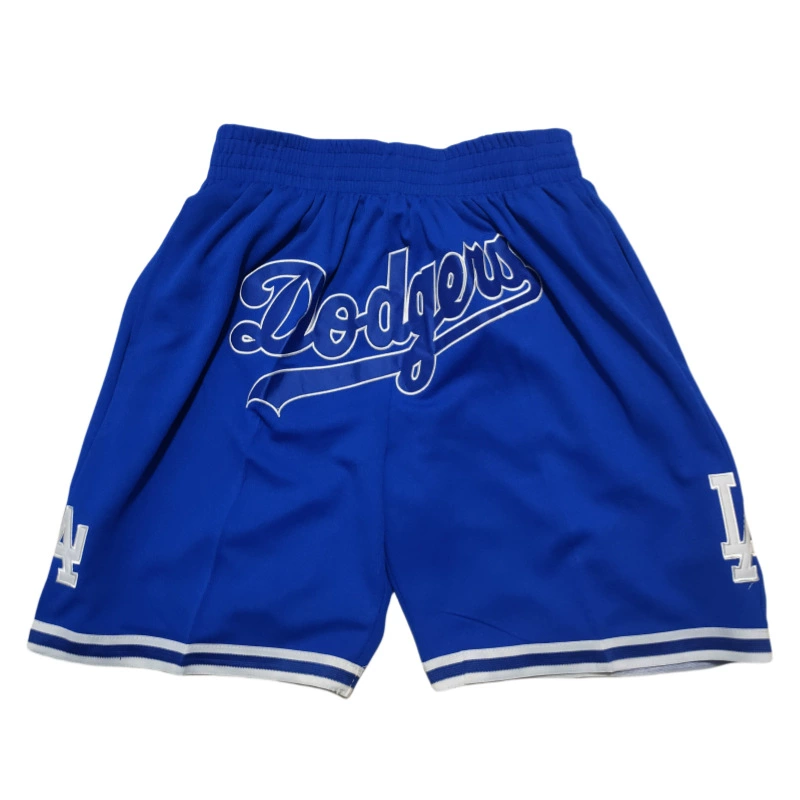 Шорты (JD) в стиле MLB/NFL, с вышитыми логотипами, лёгкие и дышащие, S–XXL