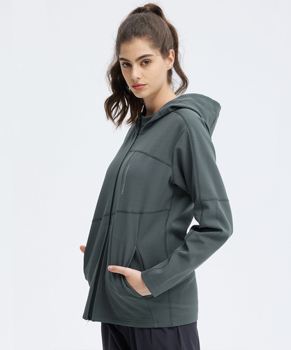Autumn and Winter Di Ji Outdoor Men and Women's Sporty Quick-Dry Breathable Running Zipper Hooded Casual Windbreaker Jacket UA