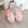 Winter cartoon cute three dimensional slippers indoor