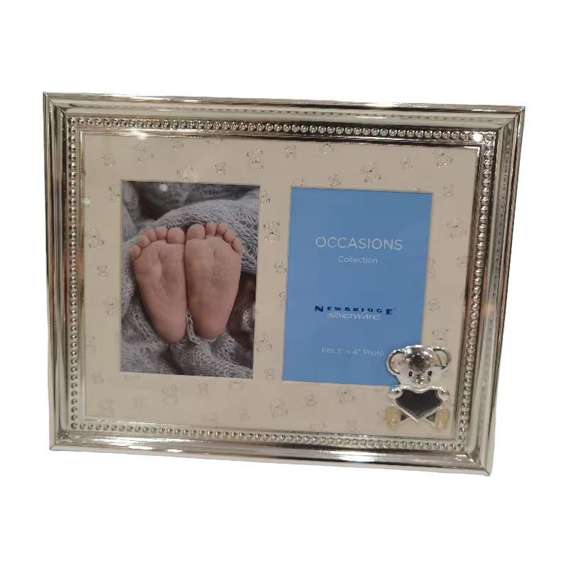 2024 Photo Paper Ornaments Simple Support Stand Metal Ornaments for Mounting Paper Wedding Creative Metal Photo Frames