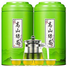 【送一壶四杯】高山绿茶2023新茶浓香型茶叶云雾绿茶250g500g