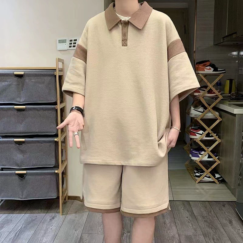 Летняя дышащая comfortable ткань? set? polo? мужской стиль