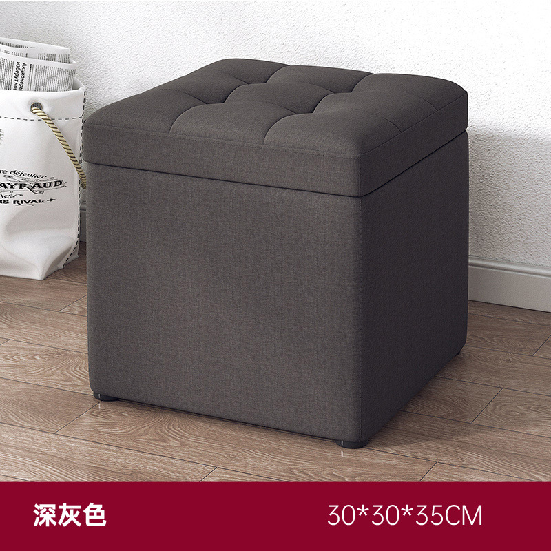 ♧♤♂♀☆♧[핫셀링 스타일] 패브릭 다크 그레이 30*30*35cm♧♤♂♀☆♧