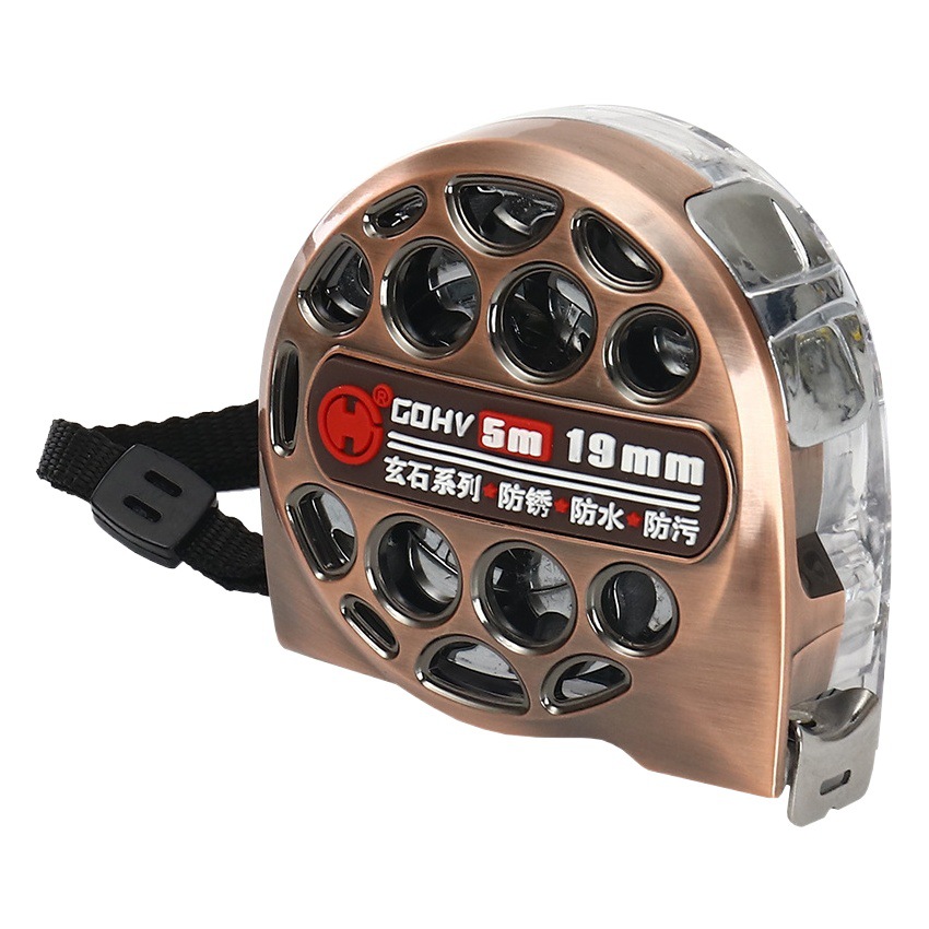 Xuanshi de alta calidad hueco 3 M 5 M cinta de acero antiguo antiincrustante de cobre cinta de acero inoxidable ingeniería sitio de construcción decoración cinta