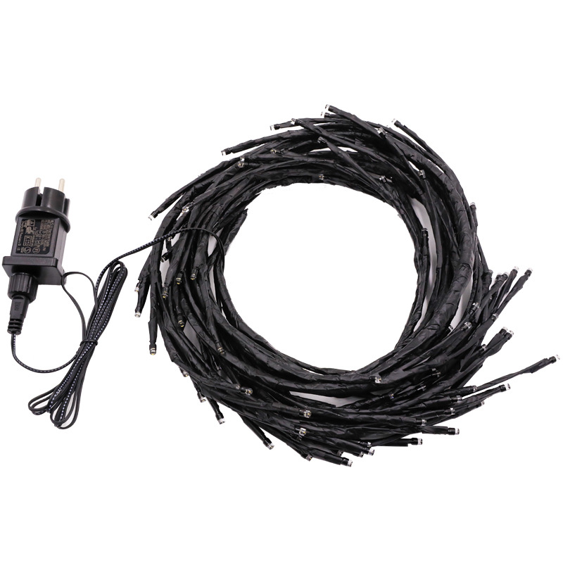 Fábrica directa LED lámpara de ratán bola árbol lámpara Navidad vacaciones decoración lámpara de modelado salón dormitorio luz cadena