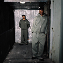 2025跨境欧美个性街头潮牌新款运动衫秋季男女同款开衫休闲套装