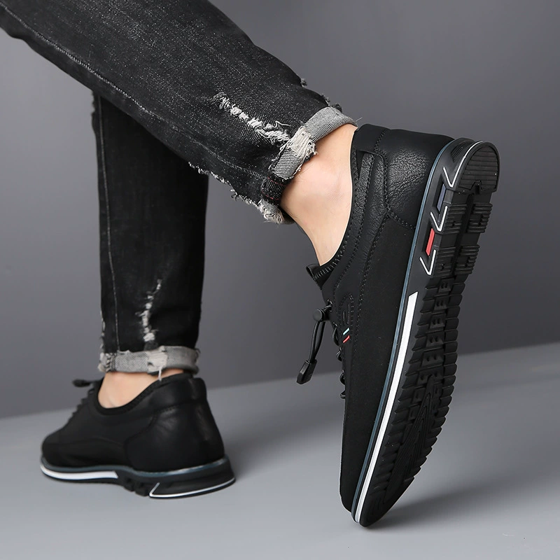 Footwear for leisure, fashionable comfortable shoes for leather shoes, (Cross-border trading), plus size