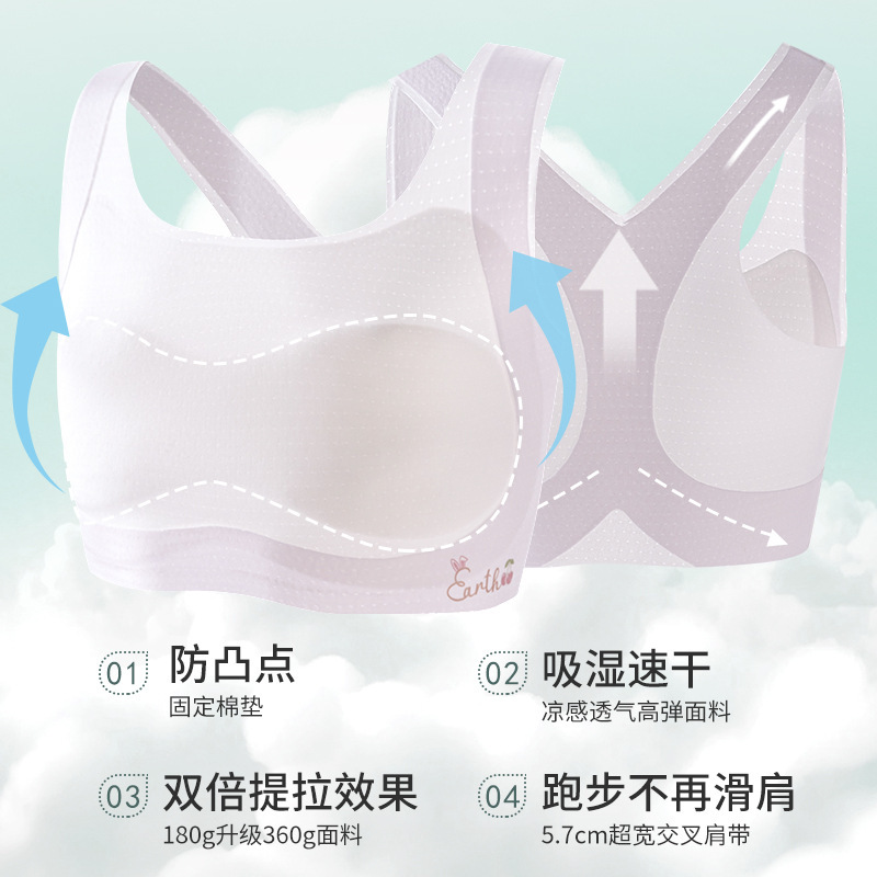 女童少女发育期内衣中大童小学生运动背心儿童薄款一阶段少女文胸|undefined