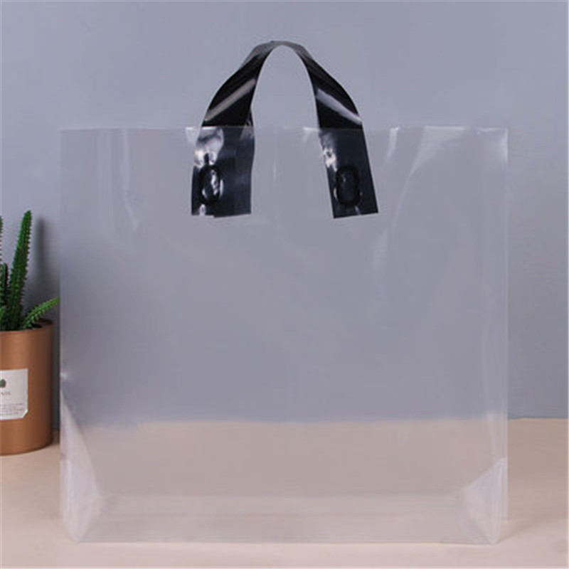 Bolsa de plástico simple engrosada tienda de ropa para niños bolsa caja de zapatos bolso maquillaje bolsa de regalo bolsa de logotipo de embalaje