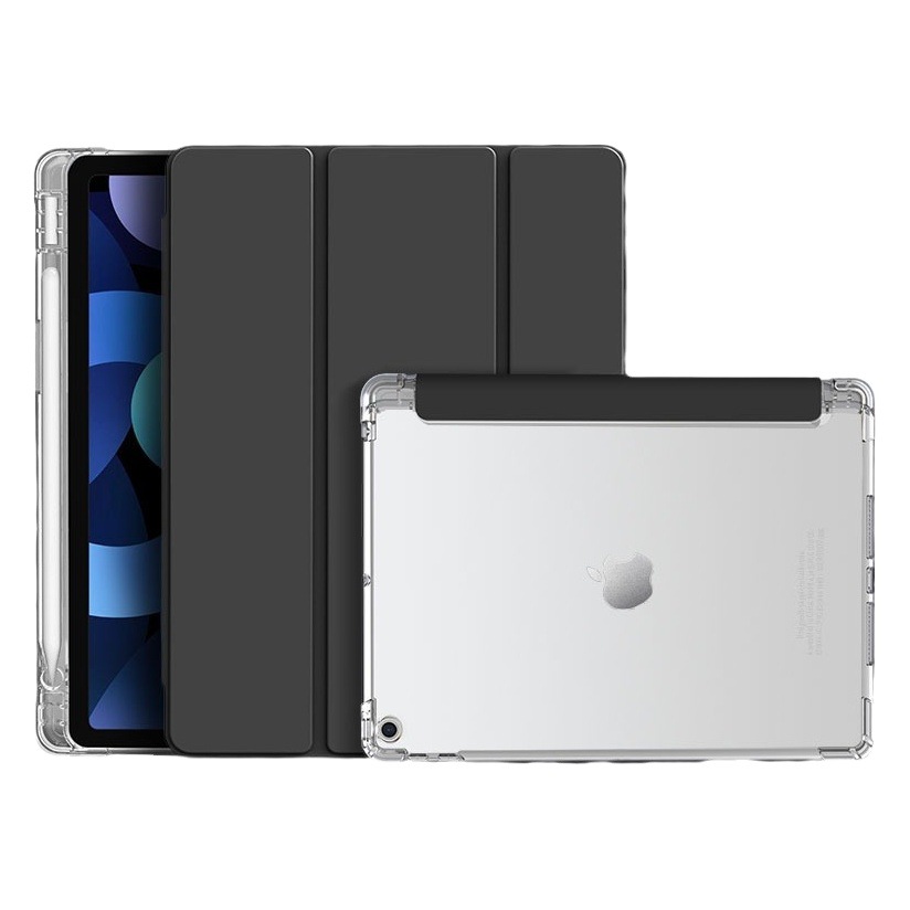 Funda para Tablet con Ranura para Lápiz de Cuero Sintético Plegable y Anticaída image 1