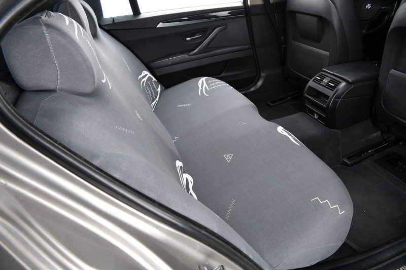 Car seat cover, cushion cover, rear seat integrated elastic backrest cushion cover, one-piece fabric anti-slip universal full cover