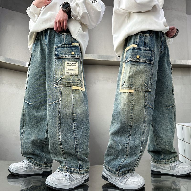 Demi-season jeans for boys