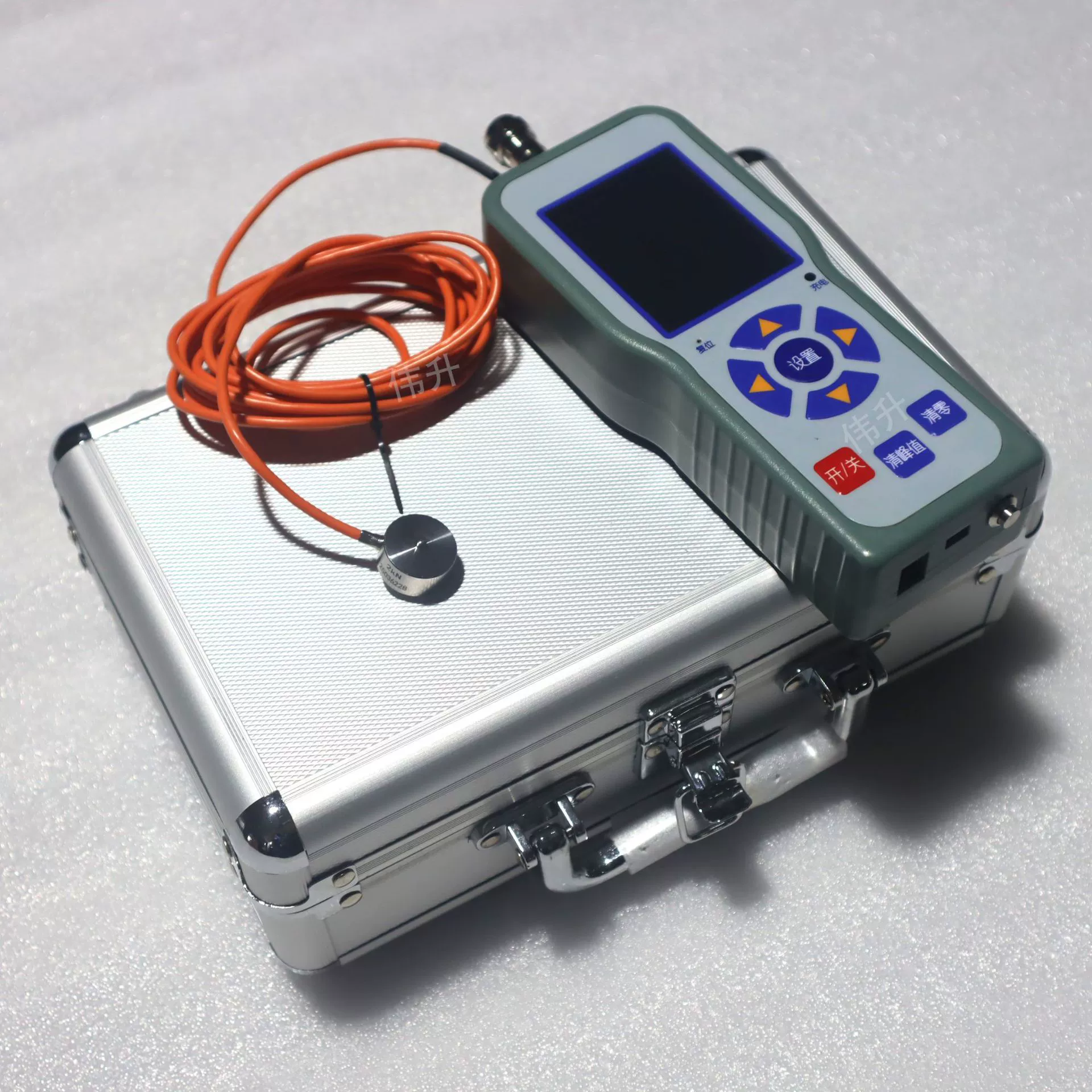 Эксперимент по сжатию пластикового листа, цифровой дисплей, манометр 5-80N, детектор давления небольшого материала