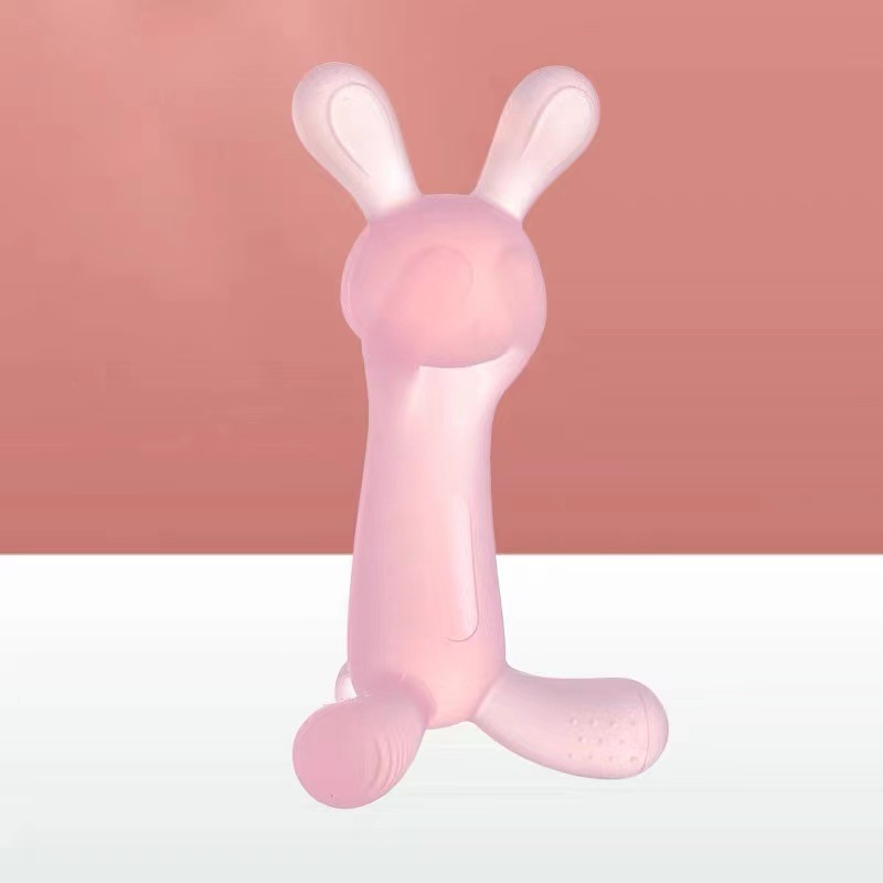 Juguetes de goma de diente para bebés, palillos de dientes para bebés pequeños, dientes para niños pequeños, pacificación, mordida y mordida, juguetes de goma de diente para bebés