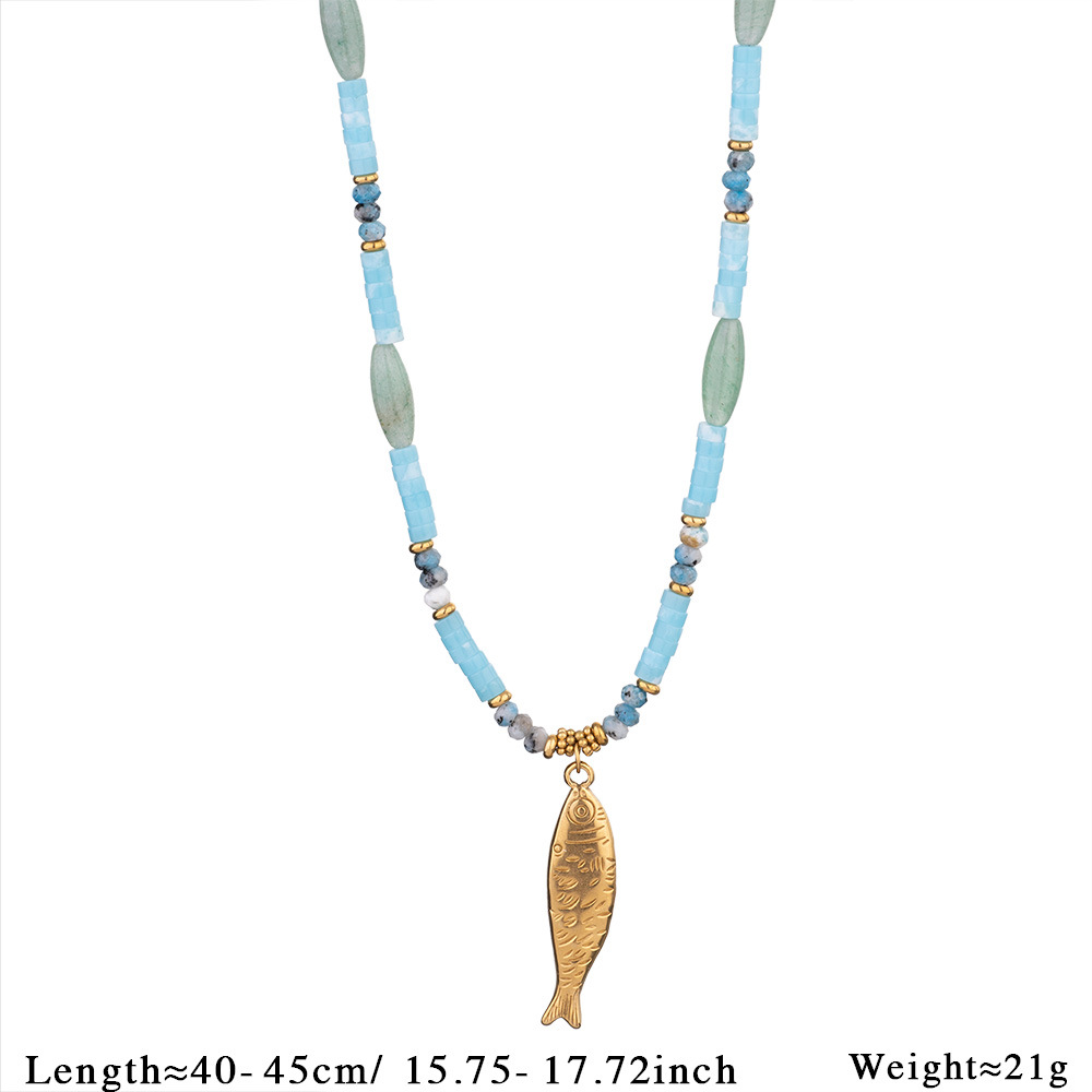 43g Weight Titanium Steel Pendant Material Necklace Classification Crystal Chain Material Beaded Chain Chain Type 1 Piece Quantity Holiday, Daily Occasion Crystal, Titanium Steel Material Geometric Pattern All Seasons Season Women's Gender Plating Design Simple Style, Classic Style Style Simple Style Classic Style Geometric Crystal Titanium Steel Beaded Chain Pendant Necklaces Wholesale 10