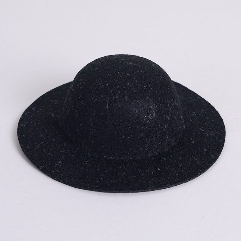 Labu nuevo sombrero de feltero abierto sombrero de cúpula sombrero accesorios de moda sombrero mini sombrero muñeca