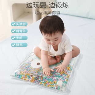 Cute Cotton Baby Stepping Water Bag Early Education Stepping Bean Sensory Montessori Educational Toy Training Hand Clapping and Grasping Fine Movements