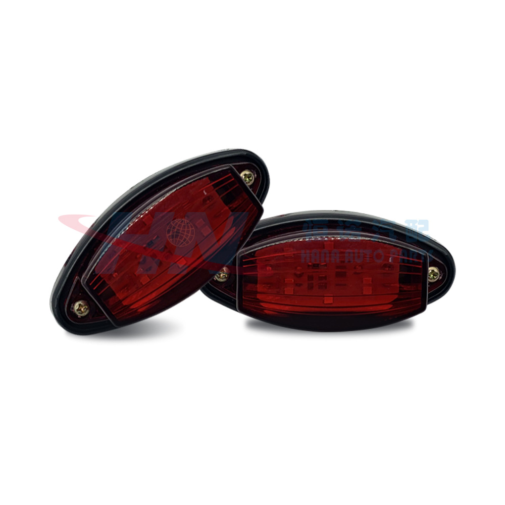 Luz lateral del camión luz de la señal del camión ancho de la luz de la placa LED luz lateral cuadrada