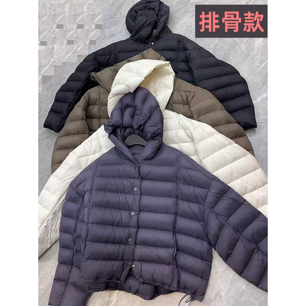 2025新款冬季品质 95绒 连帽休闲轻型羽绒服女款外套批发B5GY7005