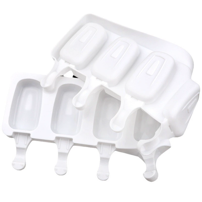 Овальная форма для мороженого DIY Silicone Tray, 8 эллиптических камер, пригоден для духовки и морозильника