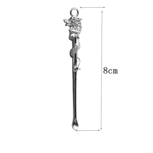 Dragon and phoenix ear spoons, dragon and phoenix ear spoons, wholesale supermarket and department store supply gift key chain pendants