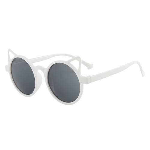 New Fashion Plastic Children's Sunglasses Korean Style Cartoon Baby Cat Ear Glasses Street Style Kids' Sunglasses
