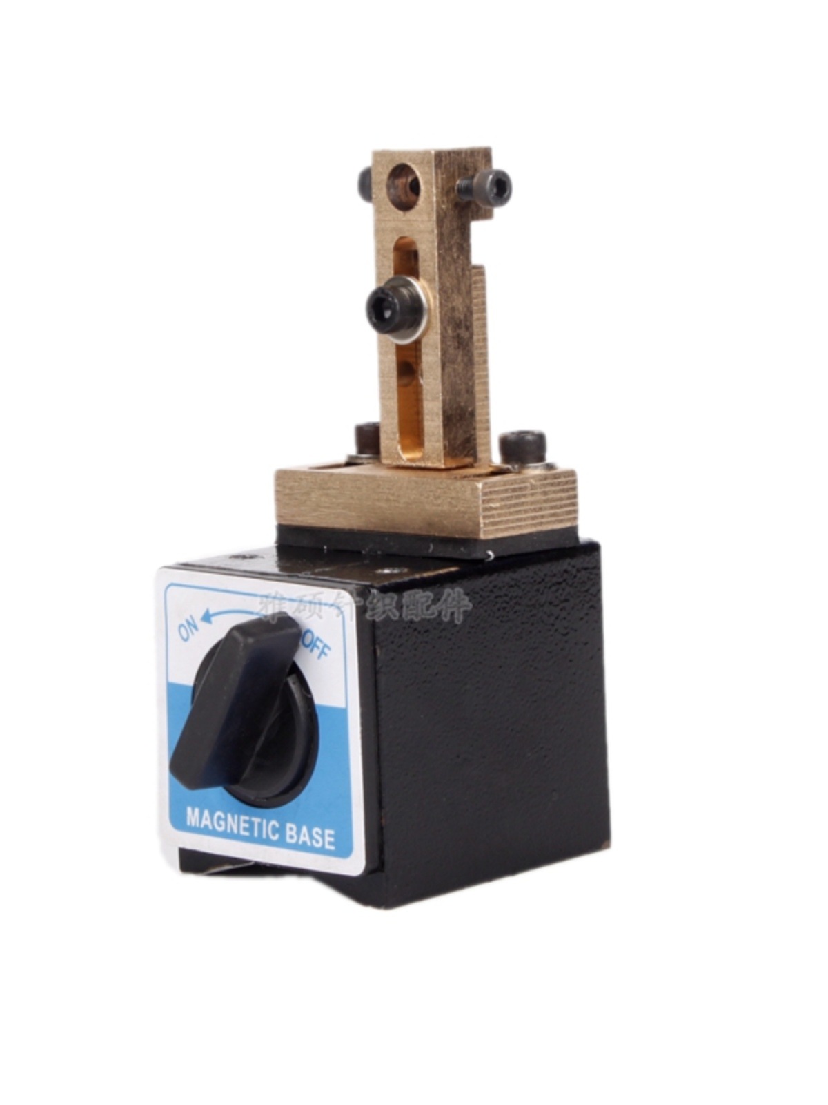 大圆机百分表座针筒打表打圆器机械磁性百分表磁铁针织大圆机配件