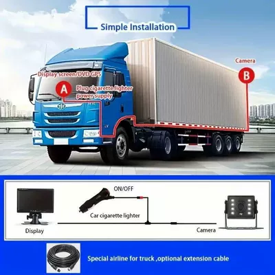 Camera Semi-Trailer 7inch Vehicle-Mounted — Car display