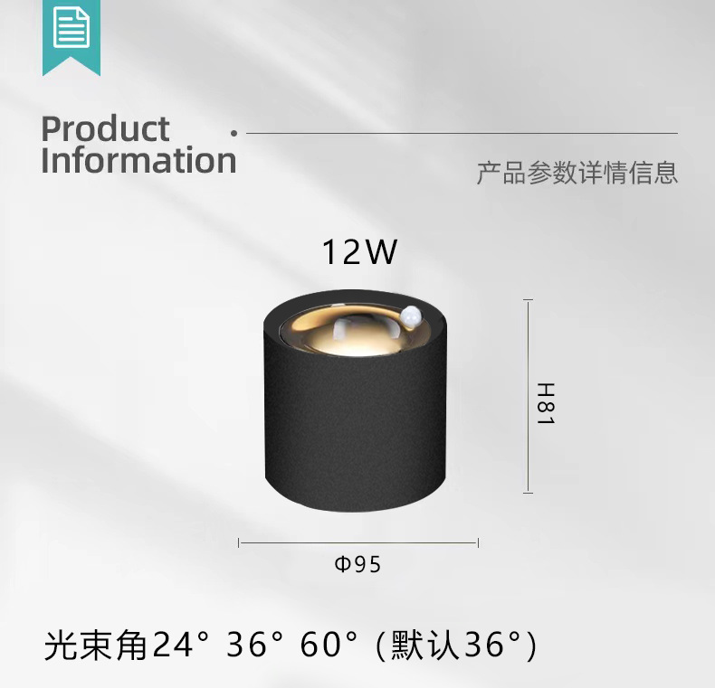 Led abierto-montado proyector de inducción del cuerpo humano cob infrarrojos casa sala de estar lámpara de techo escalera lámpara de inducción de techo al por mayor