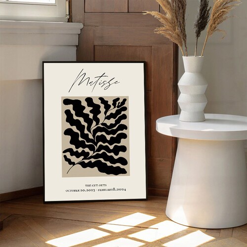 Modern Minimalist Abstract Matisse Sofa Background Wall Decorative Painting Entrance Hall Corridor Unique Art Wall Mural