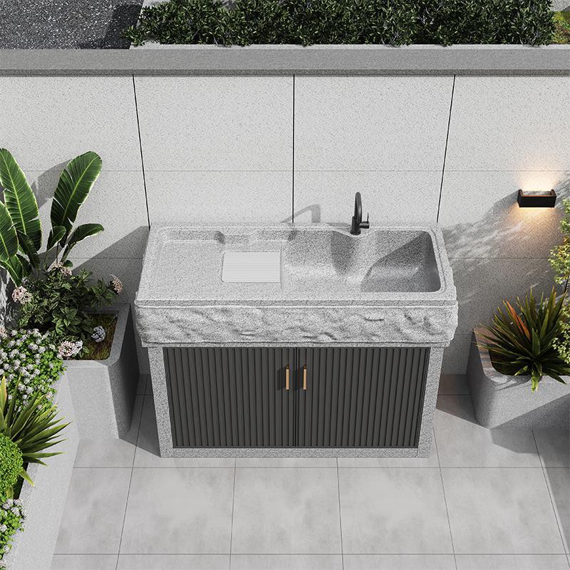 Outdoor Stone Laundry Sink Granite Sink Basin Outdoor Villa Solid Stone Basin Courtyard Marble Pool