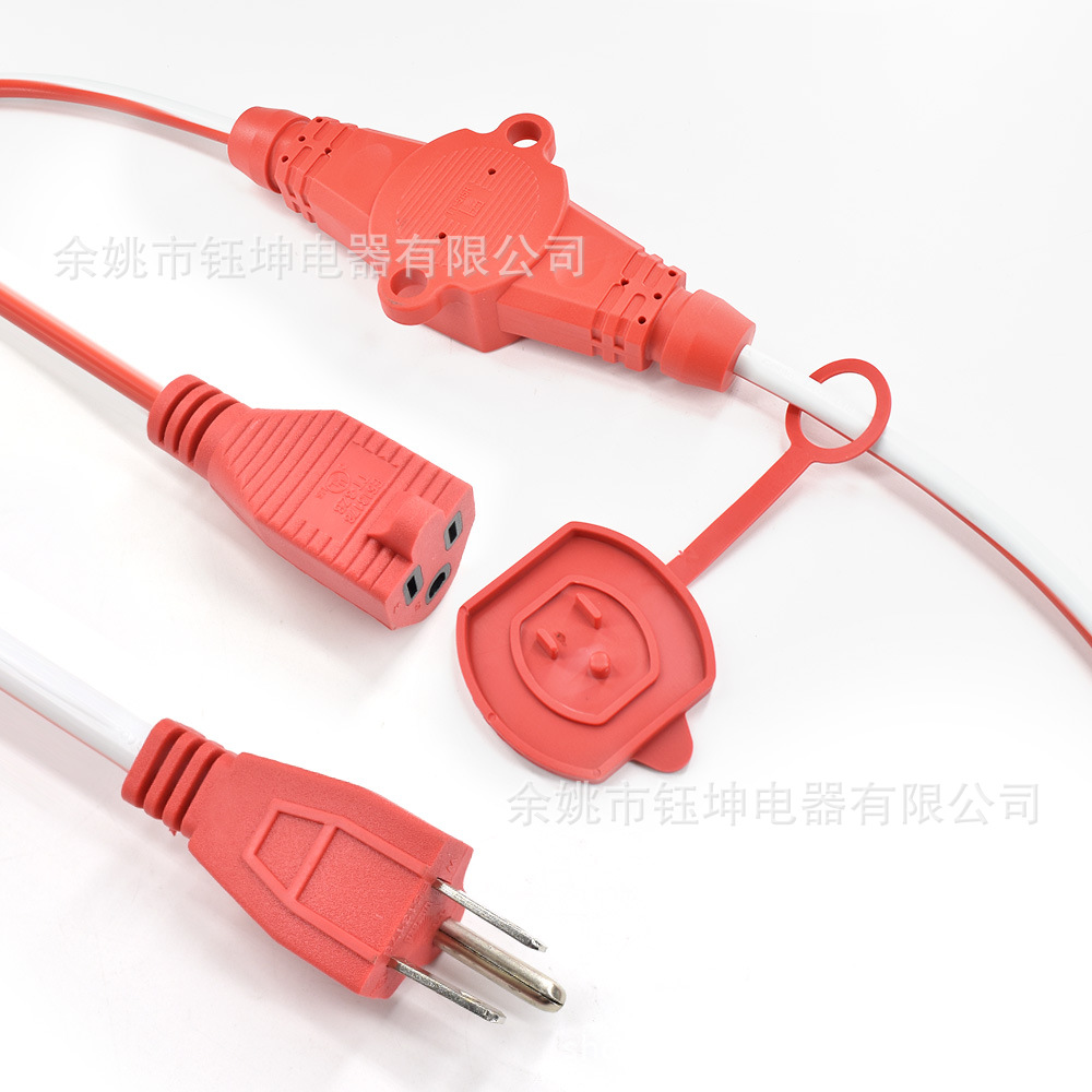 厂家供应美国新能源充电桩50A6-50P电源线插头美规电源线