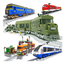奧斯尼火車顆粒拼裝積木學生玩具軌道火車組裝25705拼插組裝25903