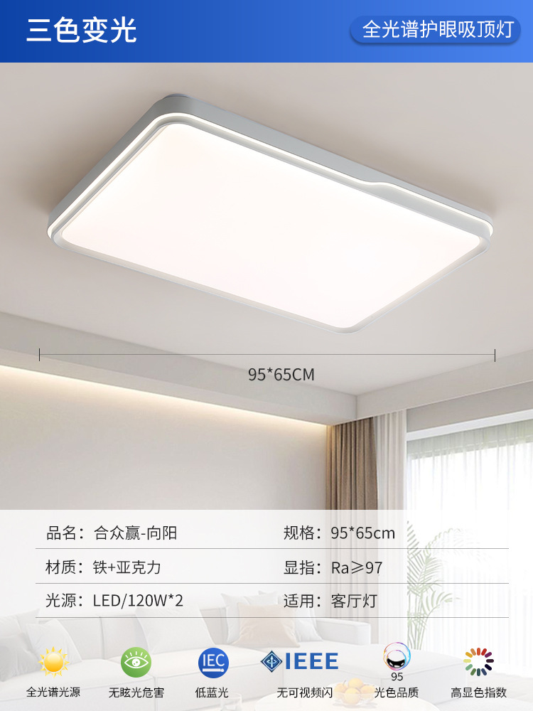 Xiangyang-white 95*65cm three-color 120 watts