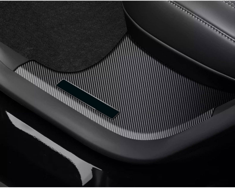 Suitable for Tesla Model YL/3 new version door sill strips, seat corner protectors, front and rear anti-kick pads, protective accessories