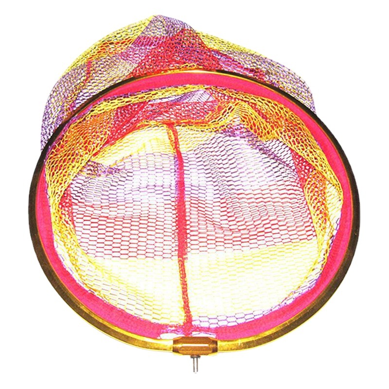 Factory direct supply new thick aluminum alloy copy net head triangle large sturgeon copy net head fishing gear supplies wholesale