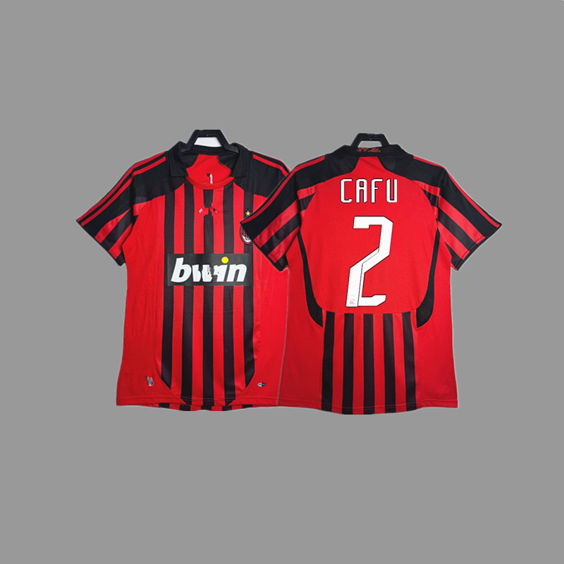 ACレトロユニフォームサッカー服マルティーニパトインザジシェフチェンコガトゥソネスタユニフォーム|undefined