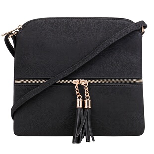 V 26394 Fringe Front Pocket Crossbody Bag ���K�μ�� �羳��
