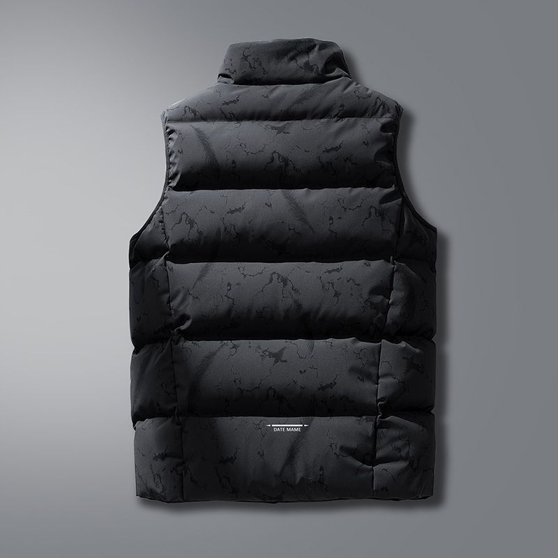 Otoño e Invierno pareja abajo chaleco collar caliente chaleco hombres más tamaño chaleco casual hombres y mujeres del mismo estilo fábrica al por mayor